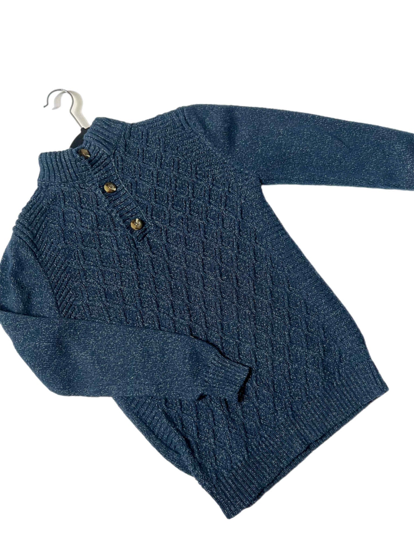 Boys Blue 3 Button Sweater