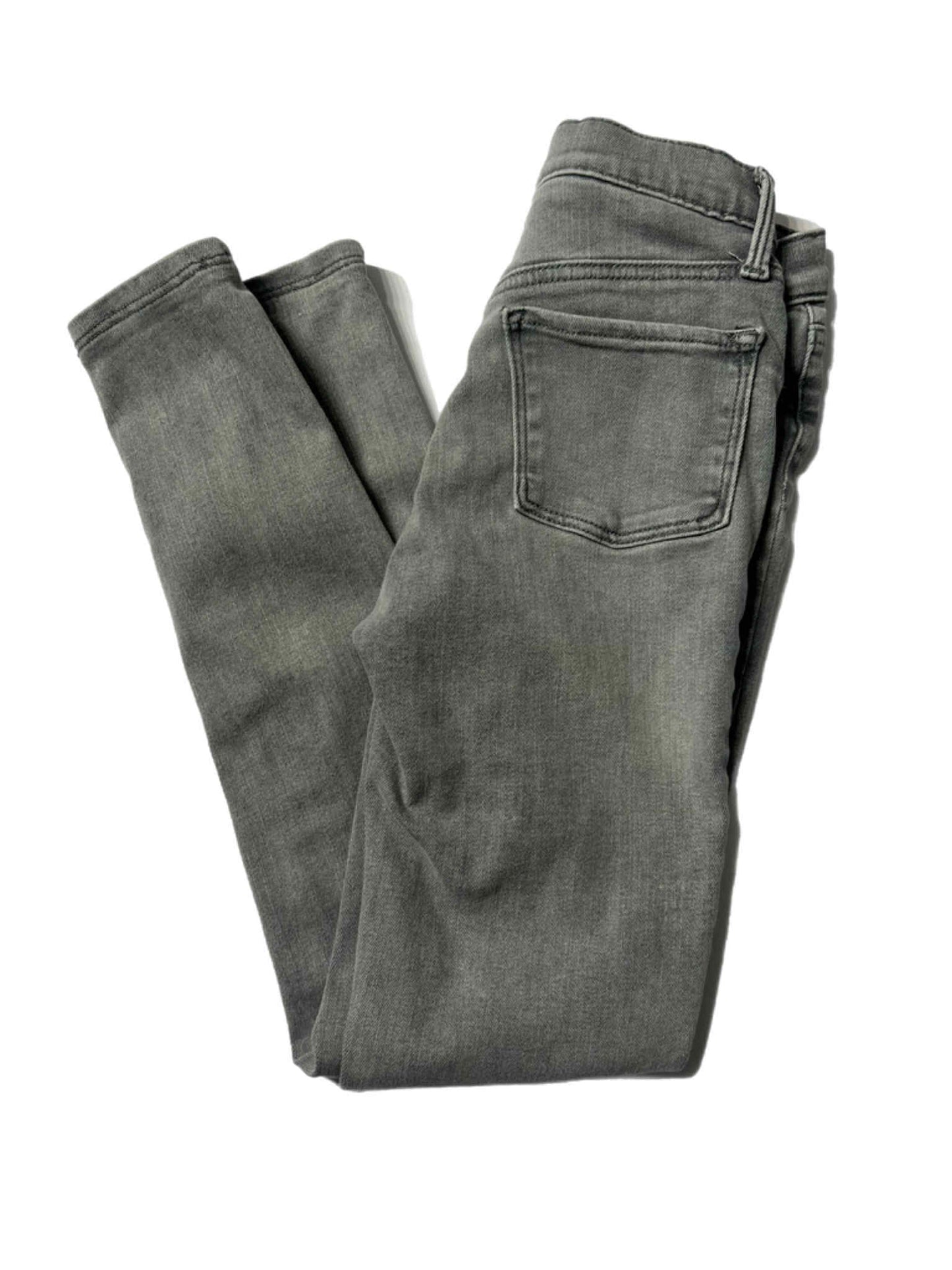 Girls Gray Ballerina Jeggings