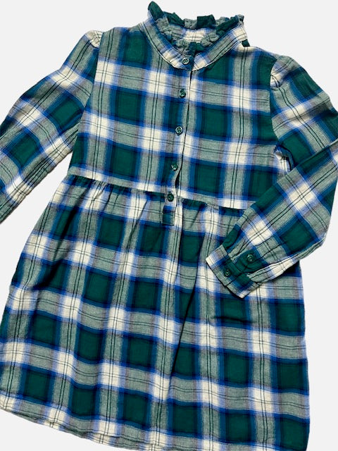 Girls Plaid Dress