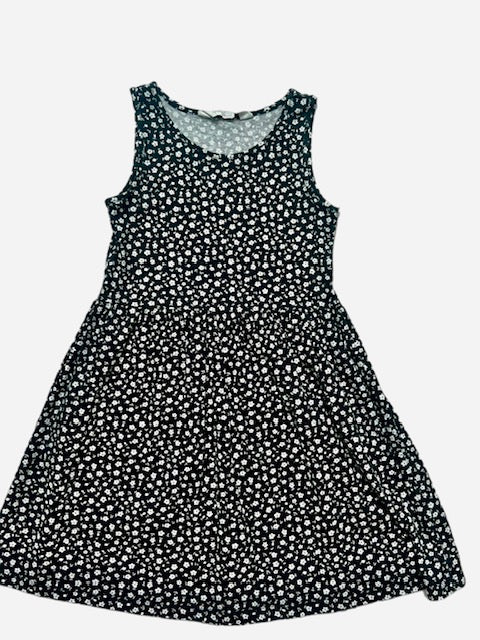 Girls White Flower Dress