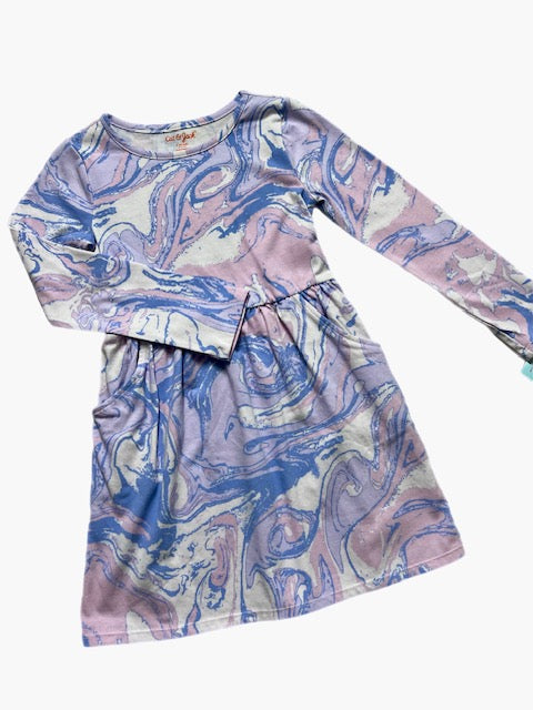 Girls Marbled Dress