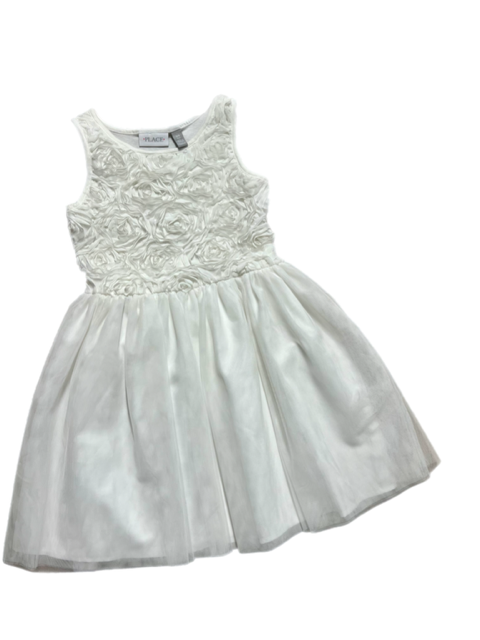 Girls Fancy White Dress