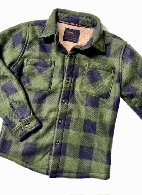 Boys Sherpa Lined Jacket