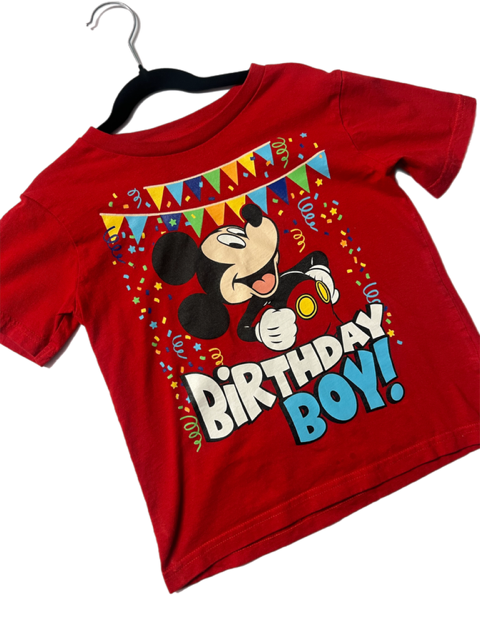 Boys Mickey Birthday Tshirt