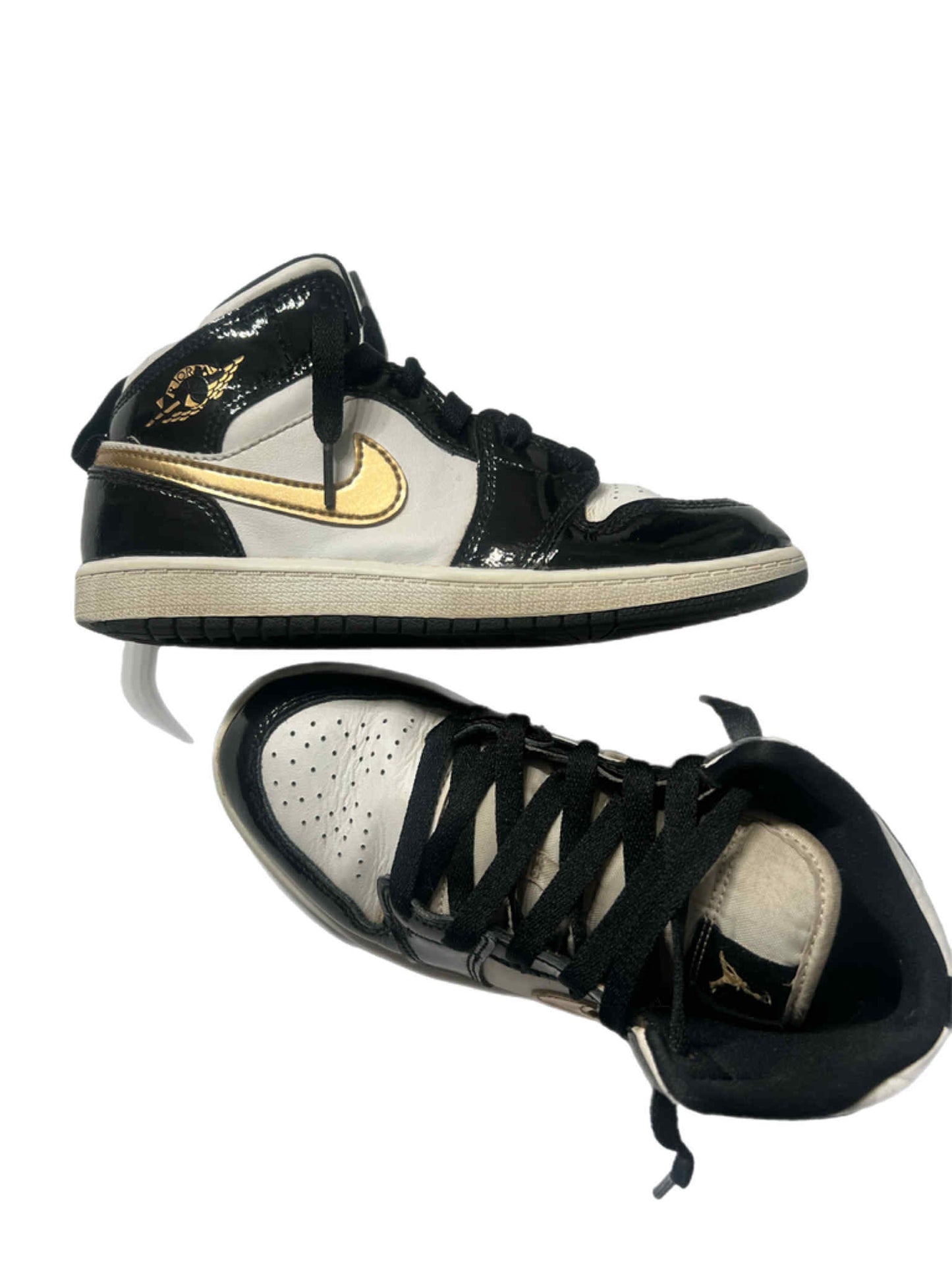 Patent Leather Jordan 1's 2Y