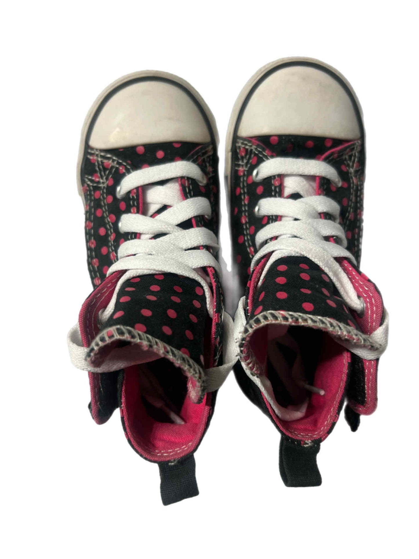 Polka Dot Converse High Top 9
