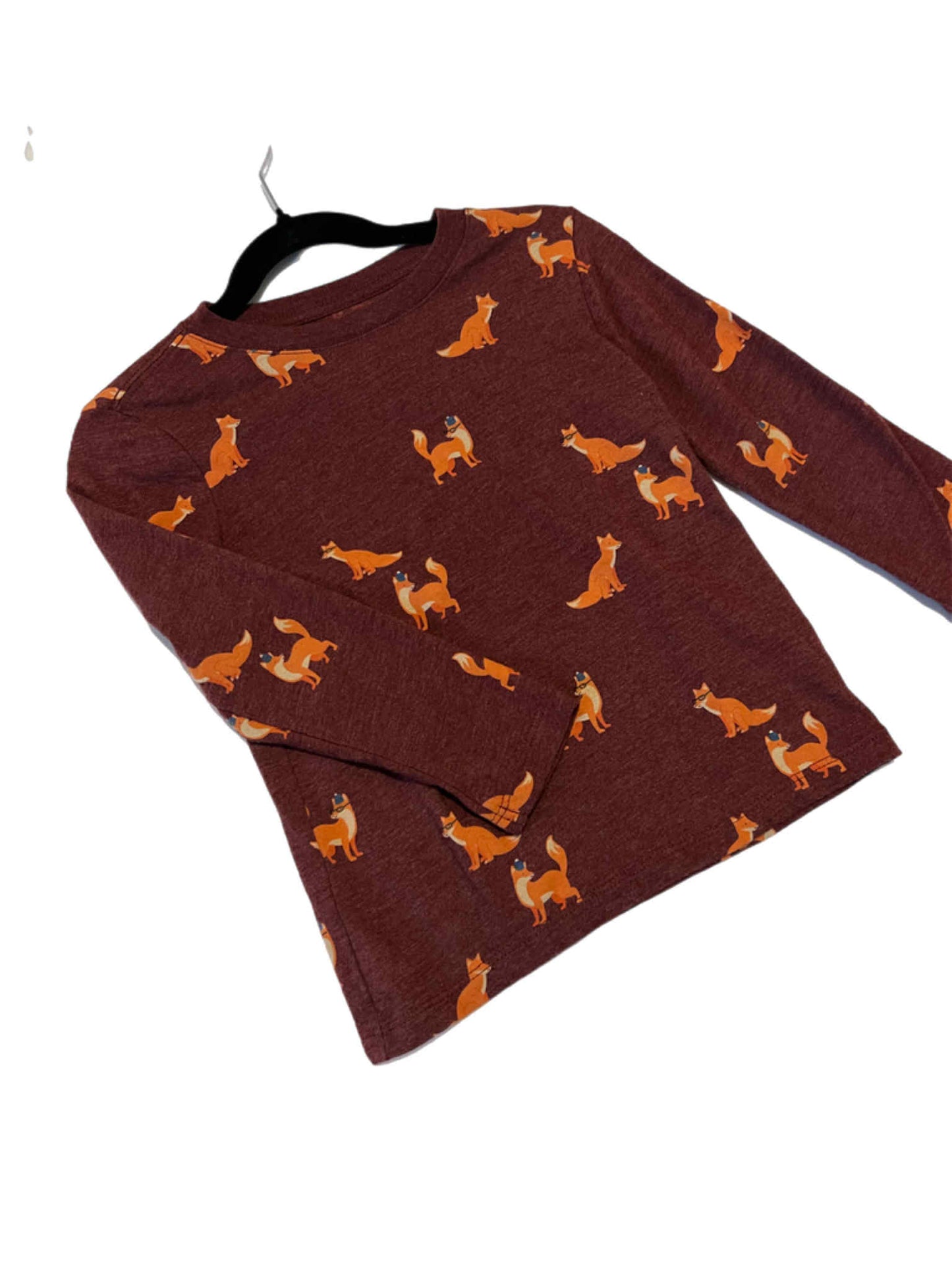 Long Sleeve Fox Crewneck Shirt