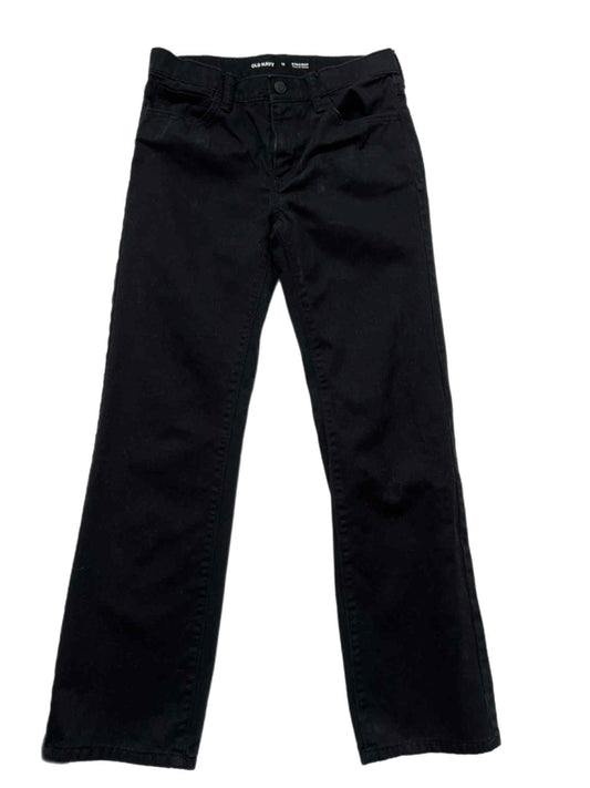 Girls Straight Leg Black Jeans