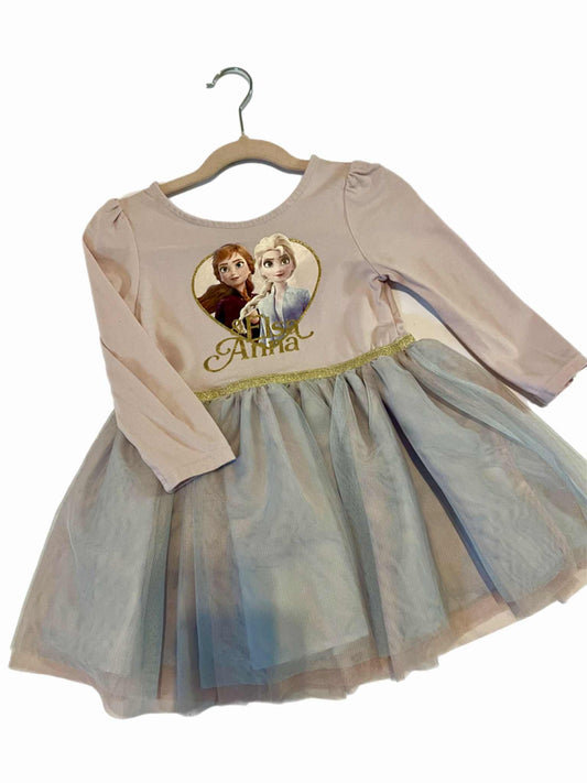 Girls Frozen Dress with Tutu