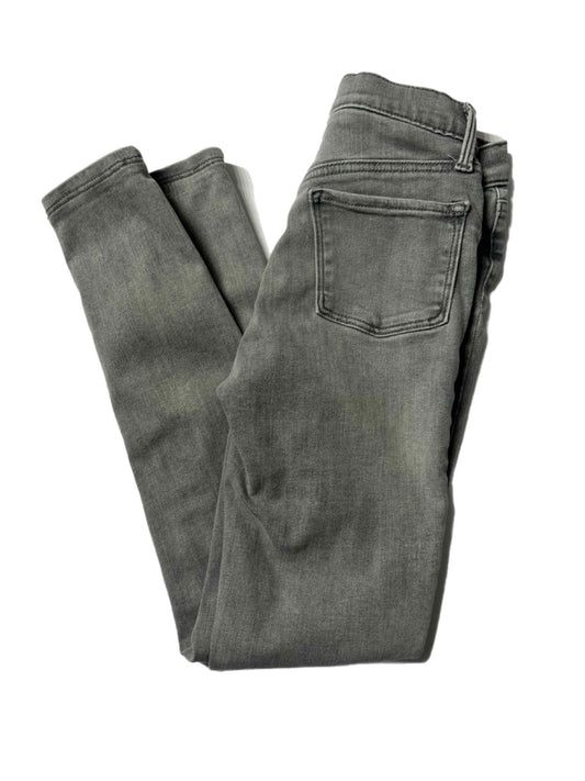 Girls Gray Ballerina Jeggings