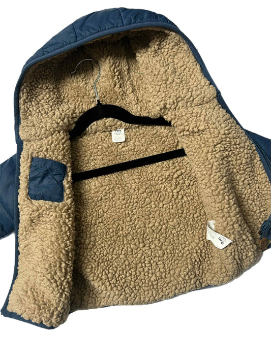 Boys Sherpa Lined Puff Coat