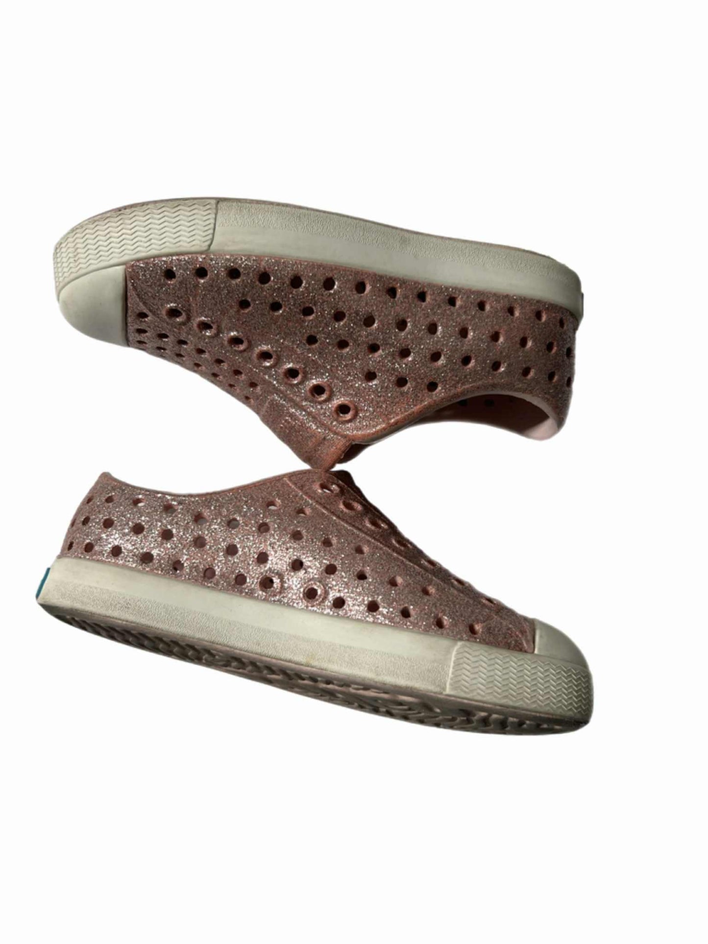 Girls Sparkly Slip-Ons  8