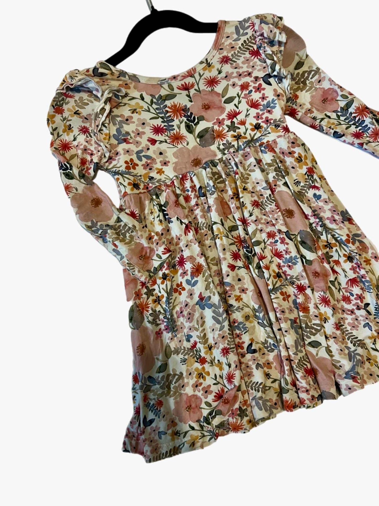 Girls Bamboo Floral Dress