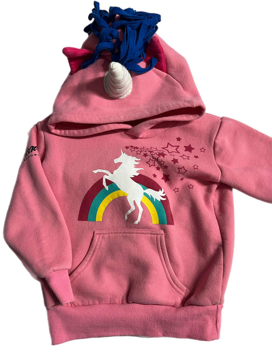 Girls Unicorn Hoodie