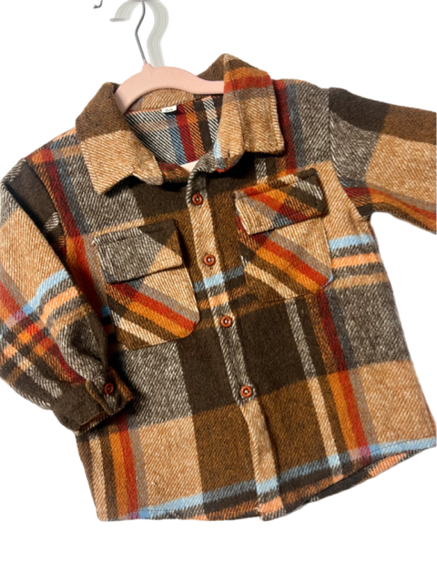 Boys Flannel Jacket