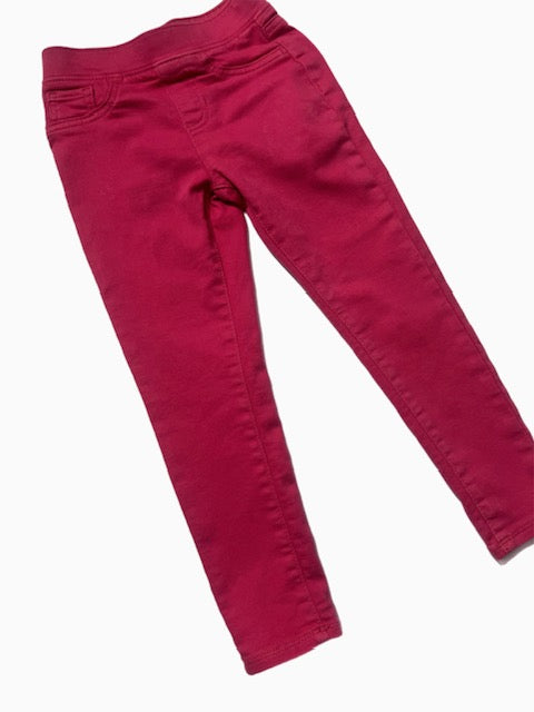 Girls Pink Skinny Pants