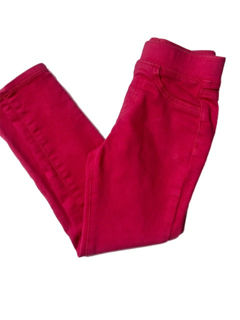 Girls Pink Skinny Pants
