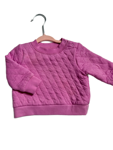 Baby Girls 2-snap Crewneck