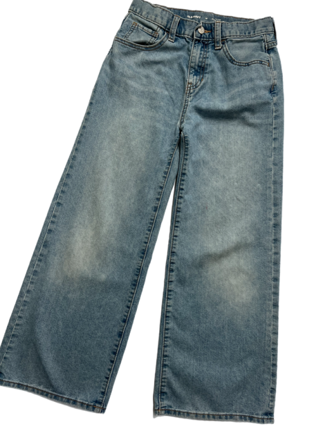 Girls Baggy Wide Leg Jeans