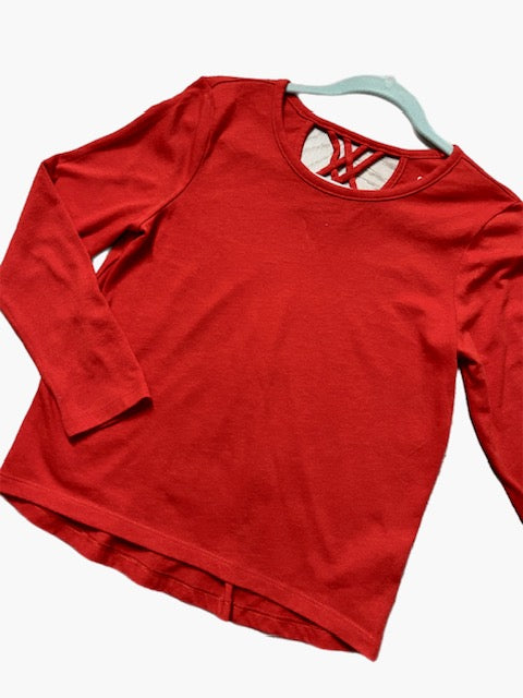 Girls - Peeakabo Back Long Sleeve