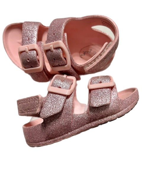 PInk Sparkly Sandals 5