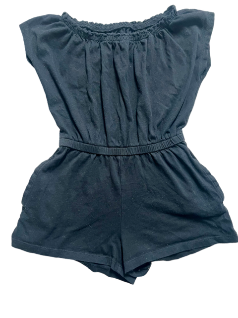 Girls Black Romper