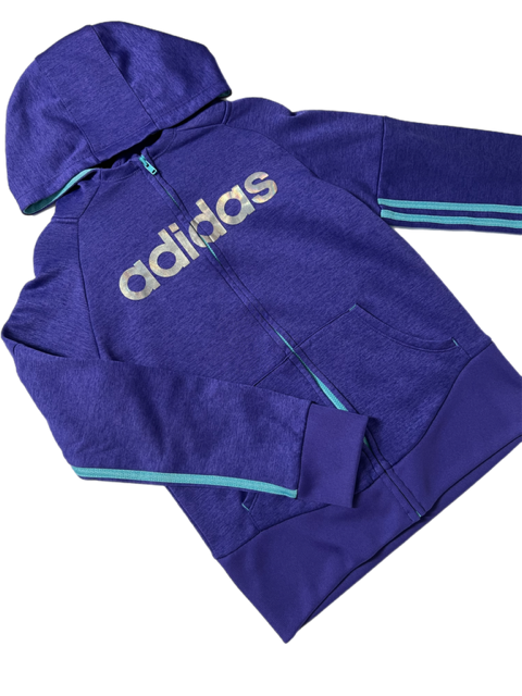 Youth Adidas Climalite Zip-Up Hoodie