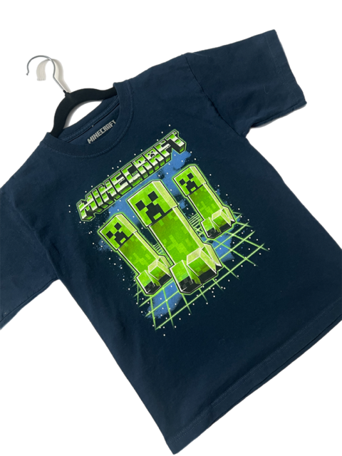 Minecraft Blue & Green Creeper Tshirt