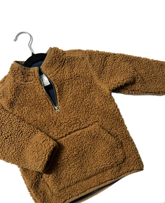 Boy's Sherpa Quarter-Zip Pullover