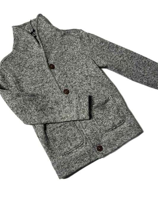Boys Button Up Sweater