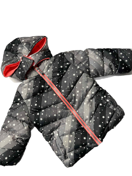 Girls Stars Puffer Coat