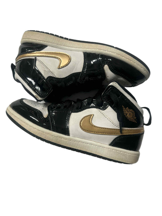 Patent Leather Jordan 1's 2Y