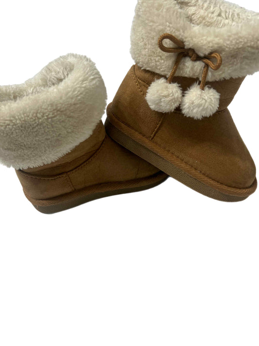 Girls Winter Boots Faux Fur 7C