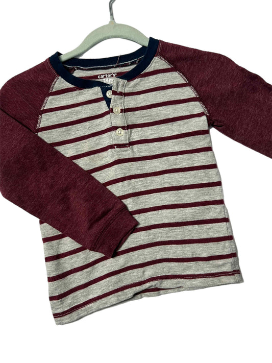 Boys Striped Longsleeve with Pocket