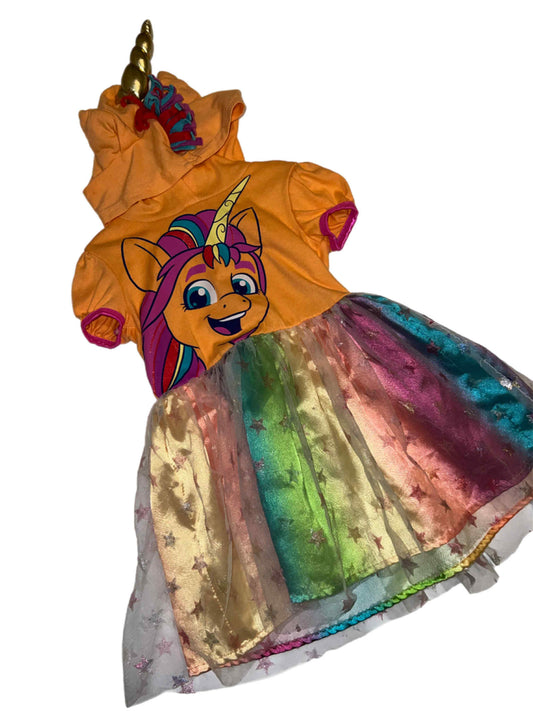 My Little Pony Tutu Dress with Unicorn Hood