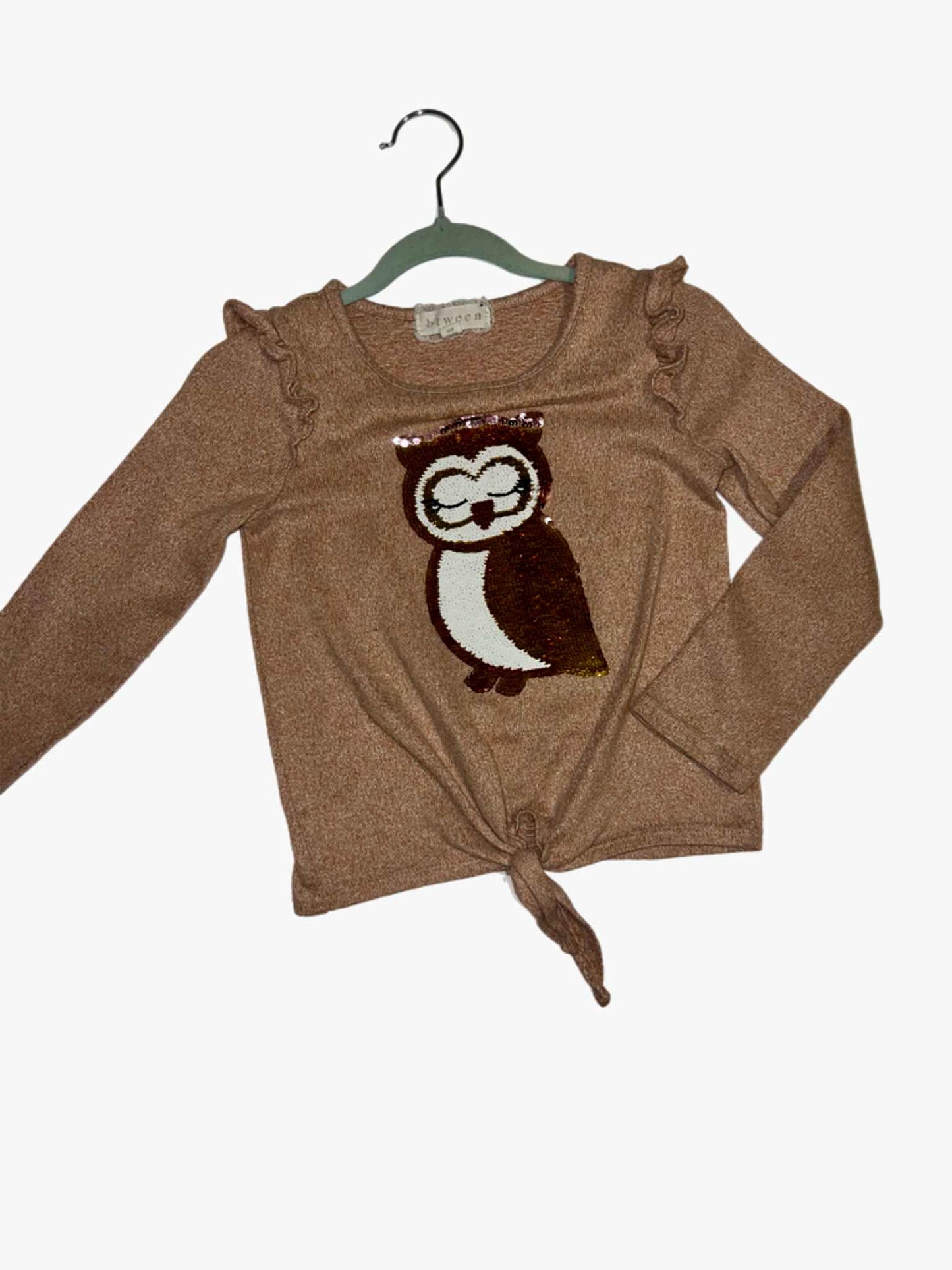 Sequence Owl Ruffled Sweater